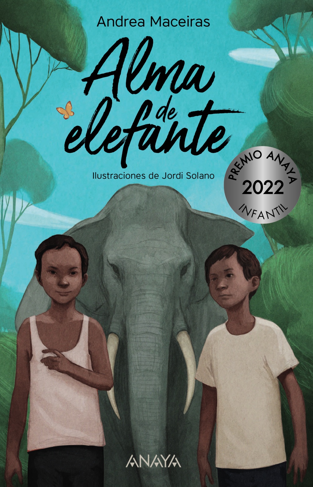 Andrea Maceiras gana el XIX Premio Anaya de Literatura Infantil y Juvenil con Alma de elefante