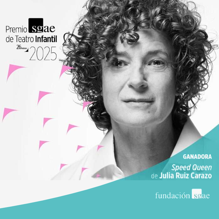 Julia Ruiz Carazo gana el 26º Premio SGAE de Teatro Infantil con 