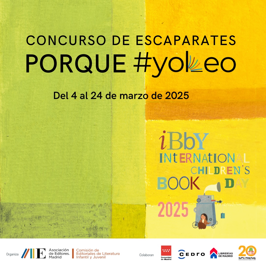 Concurso de Escaparates PORQUE #YOLEO 2025: celebrando la lectura en los barrios de la Comunidad de Madrid