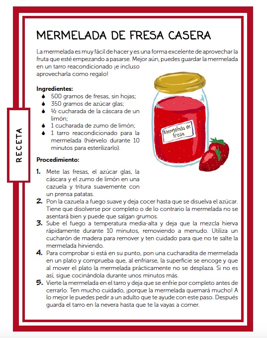 Receta: Mermelada de fresa
