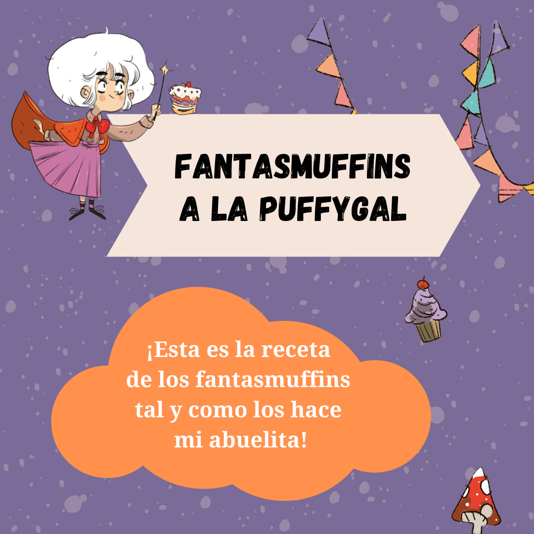 Receta: Fantasmuffins a la Puffygal